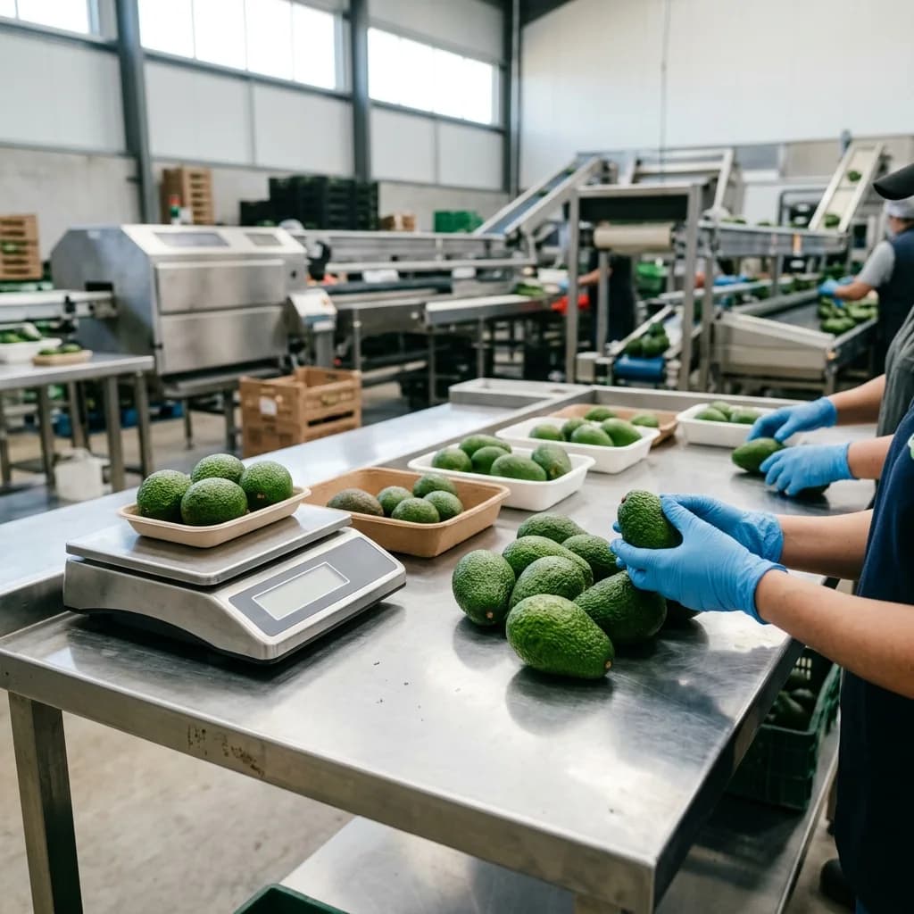 Quality inspection on the packing line